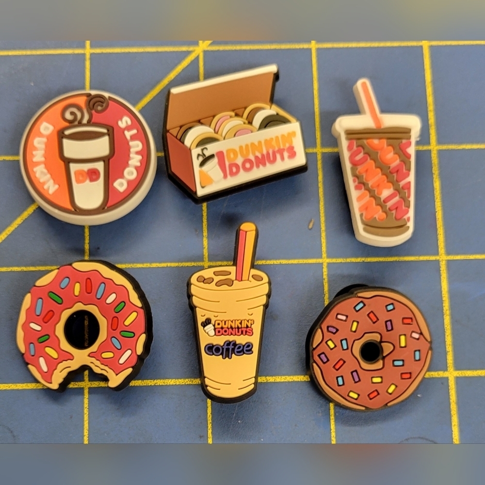 Croc Dunkin Donuts Charm